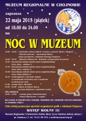 Chojnowska Noc w Muzeum już jutro! 