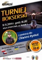 Charytatywny Turniej Bokserski w Chojnowie. Niedziela, godzina 16:00. Zapraszamy!