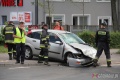 Wypadek na Lubińskiej. Jedna osoba w szpitalu