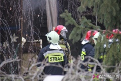 Pożar w stodole w Jerzmanowicach [ZDJĘCIA]