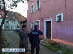 Żołnierze ze Świętoszowa wsparli policję na terenie powiatu legnickiego