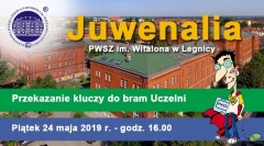 Juwenalia 2019: Przekazanie kluczy do bram PWSZ im. Witelona w Legnicy