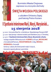 Nie tylko Trubadurzy! Zobacz plan chojnowskich obchodów Święta Wojska Polskiego i imienin Marii