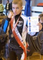 Harkawy zwycięża w pierwszym pojedynku Mistrzostw Polski juniorów w boksie. 