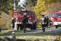 Plama oleju spowodowała utrudnienia drogowe w Jerzmanowicach