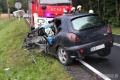 Poważny wypadek na drodze Chojnów-Krzywa. Radzimy omijać to miejsce
