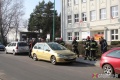 Z samochodu ulatniał się gaz. Interwencja strażaków na Witosa