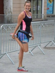 Drugie miejsce Małgorzaty Światłoń w czerwieńskim triathlonie