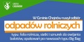 Akcja zbiórki odpadów rolniczych w gminie wiejskiej Chojnów