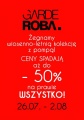 Wyprzedaż w Garderobie!