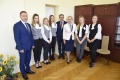 Minister Marzena Machałek z wizytą w Powiatowym Zespole Szkół