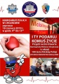 Komisariat Policji w Chojnowie zachęca do dzielenia się krwią i zaprasza na Dni Otwarte