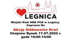 Zbiórka krwi na chojnowskim Rynku