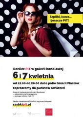 Akcja "Rozlicz PIT" ponownie w Galerii Piastów