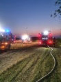 Pożar dzikiego wysypiska w Gołaczowie