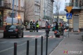 Wyciek gazu na Kolejowej. Ewakuacja mieszkańców [ZDJĘCIA] - AKTUALIZACJA