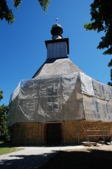 Prace nad wymianą elewacji w kościele p.w Św. Anny w Krzywej rozpoczęte