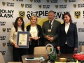 SP w Niedźwiedzicach z PP w Goliszowie nagrodzone w programie "Bezpieczny Dolnoślązak"