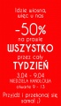 -50% na prawie wszystko przez cały tydzień (3.04 - 9.04) - tylko w GARDEROBIE! 
