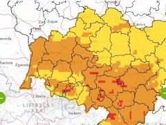 Warunki meteorologiczne utrudniają rozprzestrzenianie się zanieczyszczeń