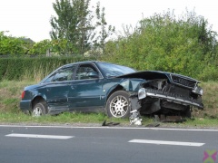Zdarzenie drogowe w drodze na Bolesławiec