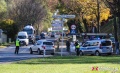 Tłok przed cmentarzem. Nad bezpieczeństwem czuwa policja