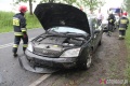 Wypadek przy wjeździe do Rokitek [ZDJĘCIA]