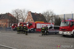 Uszkodzony gazociąg na placu Dworcowym. O włos od tragedii... [ZDJĘCIA]