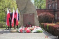 78. rocznica wybuchu Powstania Warszawskiego. Uroczyste złożenie wiązanek przy obelisku