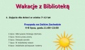 Chojnowska biblioteka zaprasza dzieci na wakacyjne zajęcia