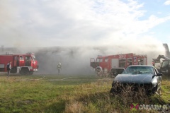 Rokitki: pożar w budynku gospodarczym