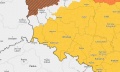 Możliwe burze i silne opady deszczu